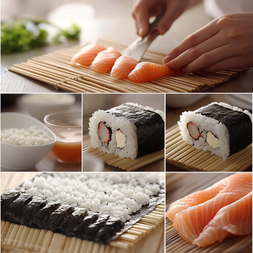 honglinh822632 A step by step visual of sushi preparation sho add2a164 c4a6 4d91 b320 f70ba9789ee7 3 Sushi Rolls